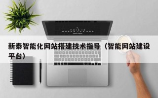 无为新泰智能化网站搭建技术指导（智能网站建设平台）
